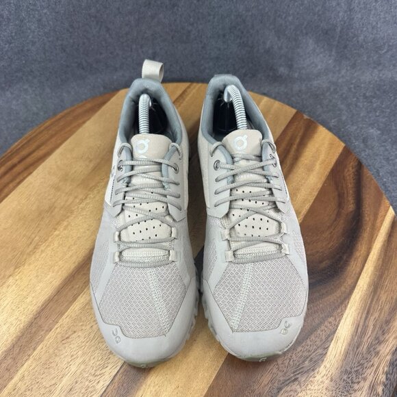 On Cloud Waterproof Womens Size 6.5 Gray Athletic Running Shoes Sneakers - Picture 5 of 13